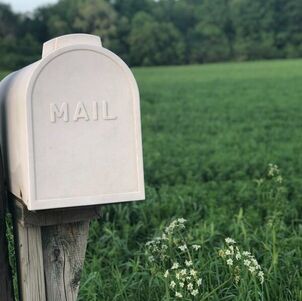 Mailbox in a field- Families Advocating for Chemical & Toxics Safety